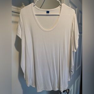 Old Navy Cream Short Sleeve Tee